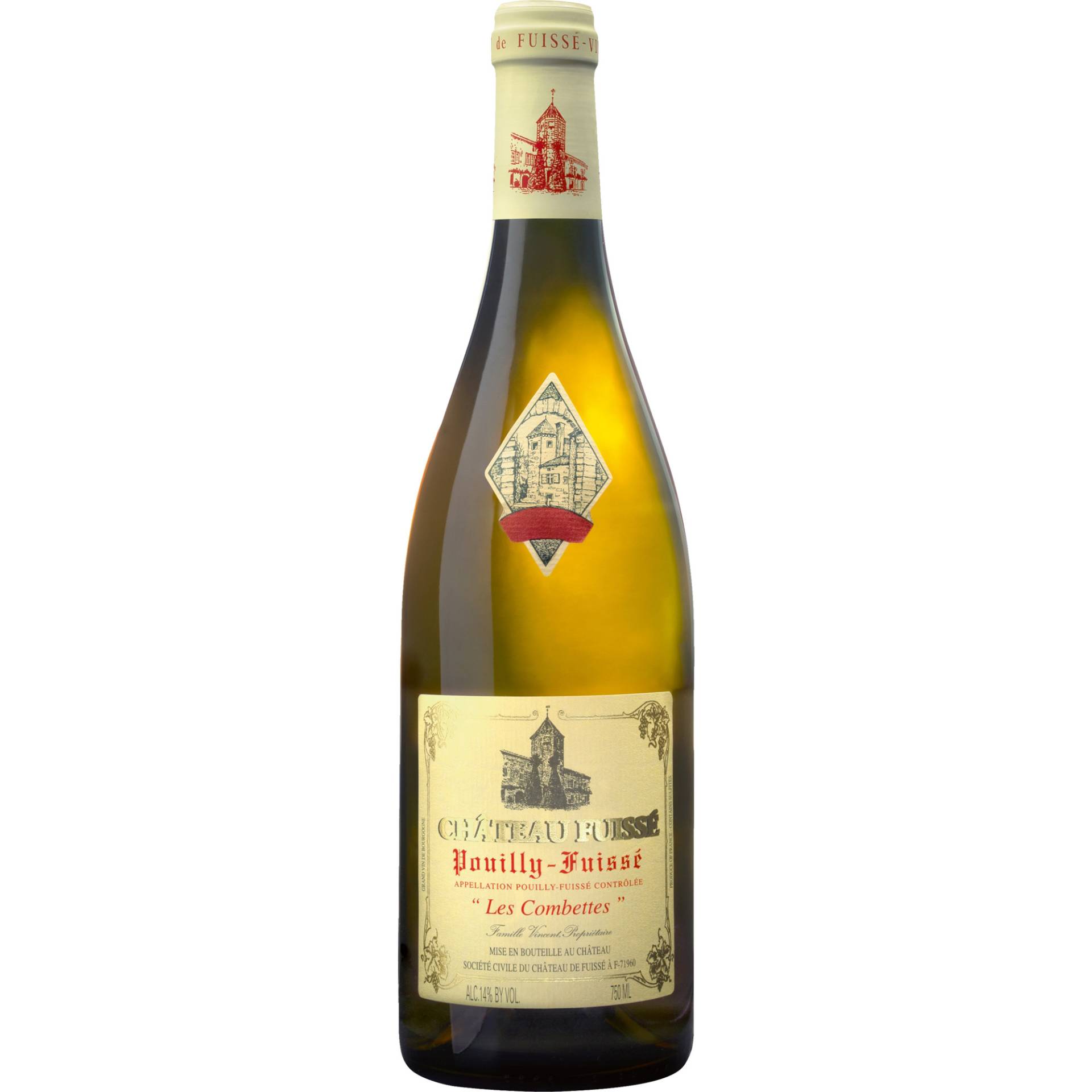 Château Fuissé Pouilly-Fuissé Les Combettes, Pouilly-Fuissé AOP, Burgund, 2020, Weißwein von Château Fuissé, -71960 Mâcon