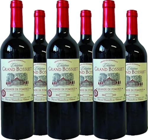 6er Vorteilspaket Château Grand Bossuet Lalande de Pomerol AOC 2021 (6 x 0.75 l) von Château Grand Bossuet