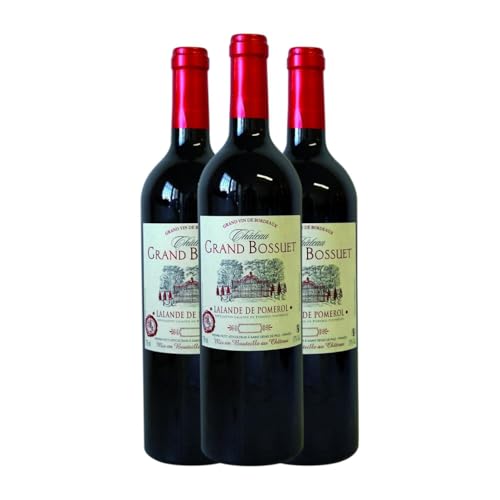 Château Grand Bossuet Lalande-de-Pomerol 75 cl Rotwein (Karton mit 3 Flaschen von 75 cl) von Château Grand Bossuet