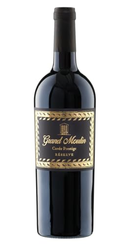 Château Grand Moulin Cuvée Prestige Réserve 2022 | Rotwein | Languedoc-Roussillon – Frankreich | 1 x 0,75 Liter von Château Grand Moulin