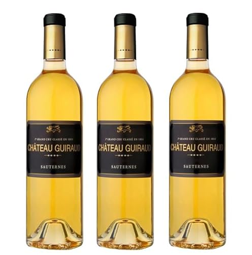 3x 0,375l - 2020er - Château Guiraud - Sauternes A.O.P. - Bordeaux - Frankreich - Weißwein süß von Château Guiraud