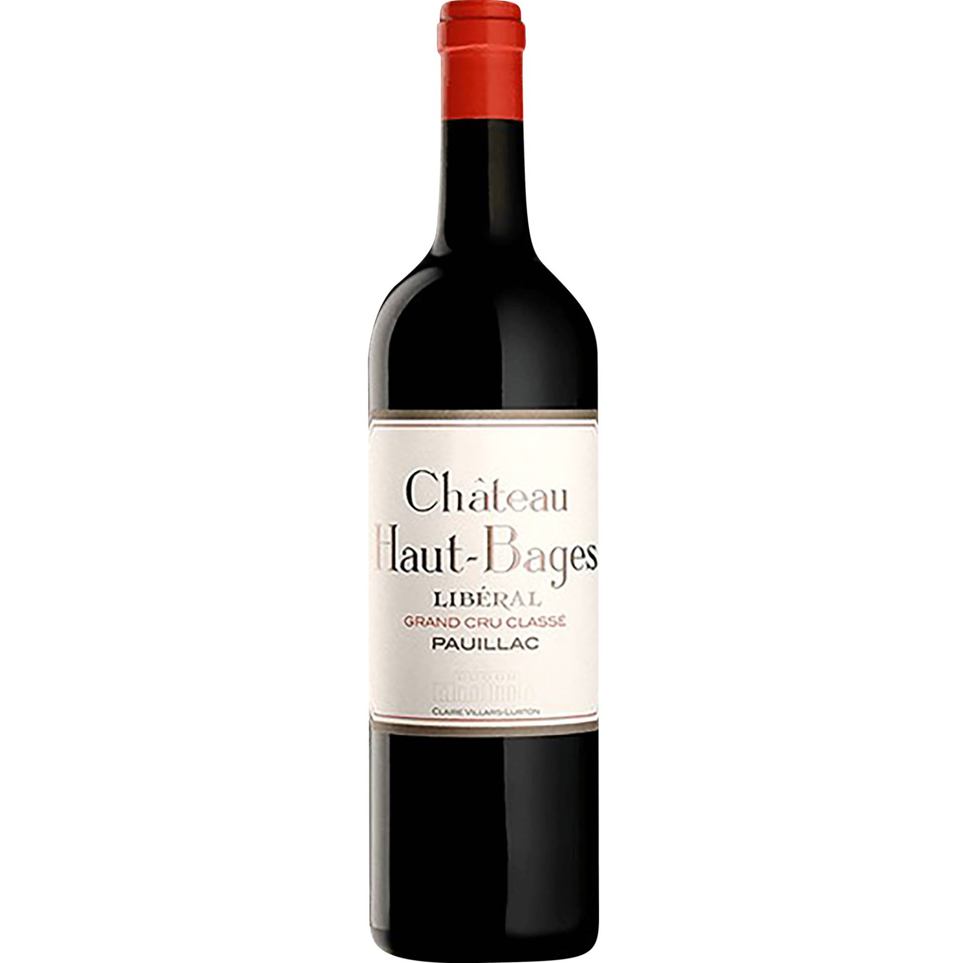 Château Haut Bages Liberal, Pauillac AOP, 5ème Cru Classé, Bordeaux, 2018, Rotwein von Château Haut Bages Liberal, 33250 Paulliac, Frankreich