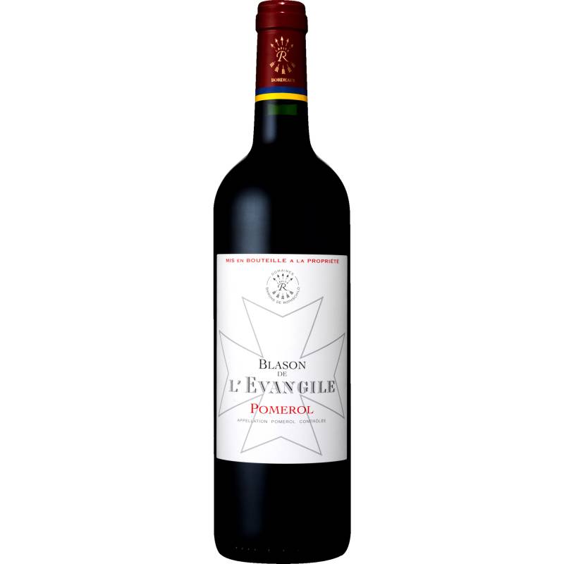 Blason de L'Evangile, Pomerol AOP, Bordeaux, 2021, Rotwein von Château L'Evangile, F-33500 Pomerol