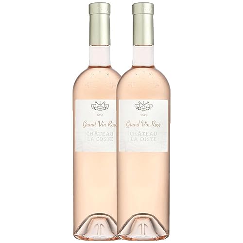 Château La Coste Grand Vin Rosé 75 cl (Schachtel mit 2 Flaschen von 75 cl) von Château La Coste