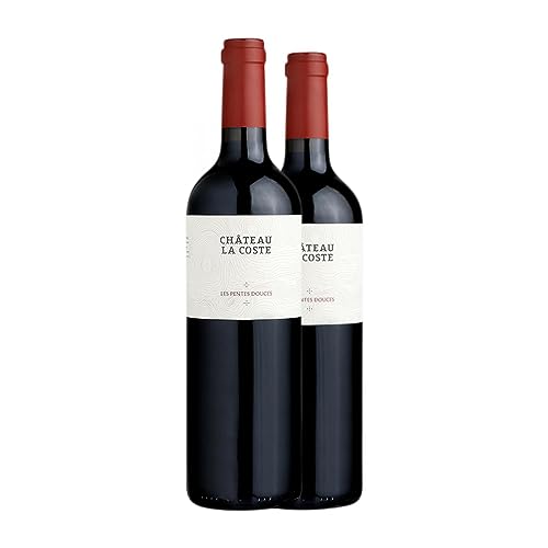 Château La Coste Les Pentes Douces Rouge Côtes de Provence 75 cl (Schachtel mit 2 Flaschen von 75 cl) von Château La Coste