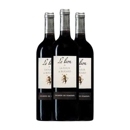 Château La Fleur de Boüard Le Lion Lalande-de-Pomerol 75 cl Rotwein (Karton mit 3 Flaschen von 75 cl) von Château La Fleur de Boüard