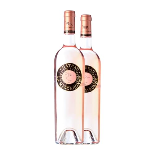 Château La Mascaronne Rosé Côtes de Provence Jung 75 cl Rosé-Wein (Karton mit 2 Flaschen von 75 cl) von Château La Mascaronne