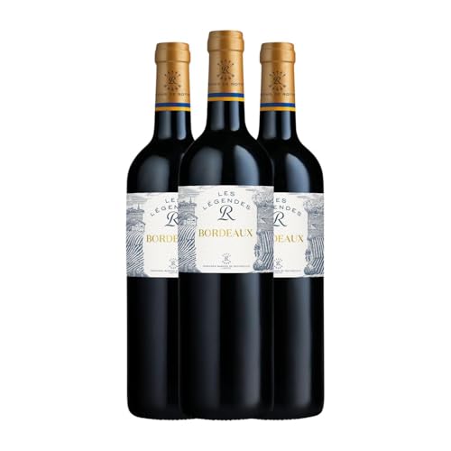 Château Lafite-Rothschild Les Légendes R Rouge Bordeaux 75 cl Rotwein (Karton mit 3 Flaschen von 75 cl) von Château Lafite-Rothschild