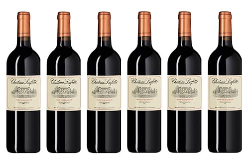 6x 0,75l - 2021er - Château Lafitte - Côtes de Bordeaux A.O.P. - Frankreich - Rotwein trocken von Château Lafitte