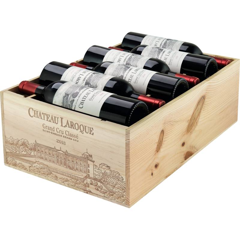 Château Laroque, Saint-Emilion AOP Grand Cru Classé, Bordeaux, 2018, Rotwein von Château Laroque, 33410 Laroque, France