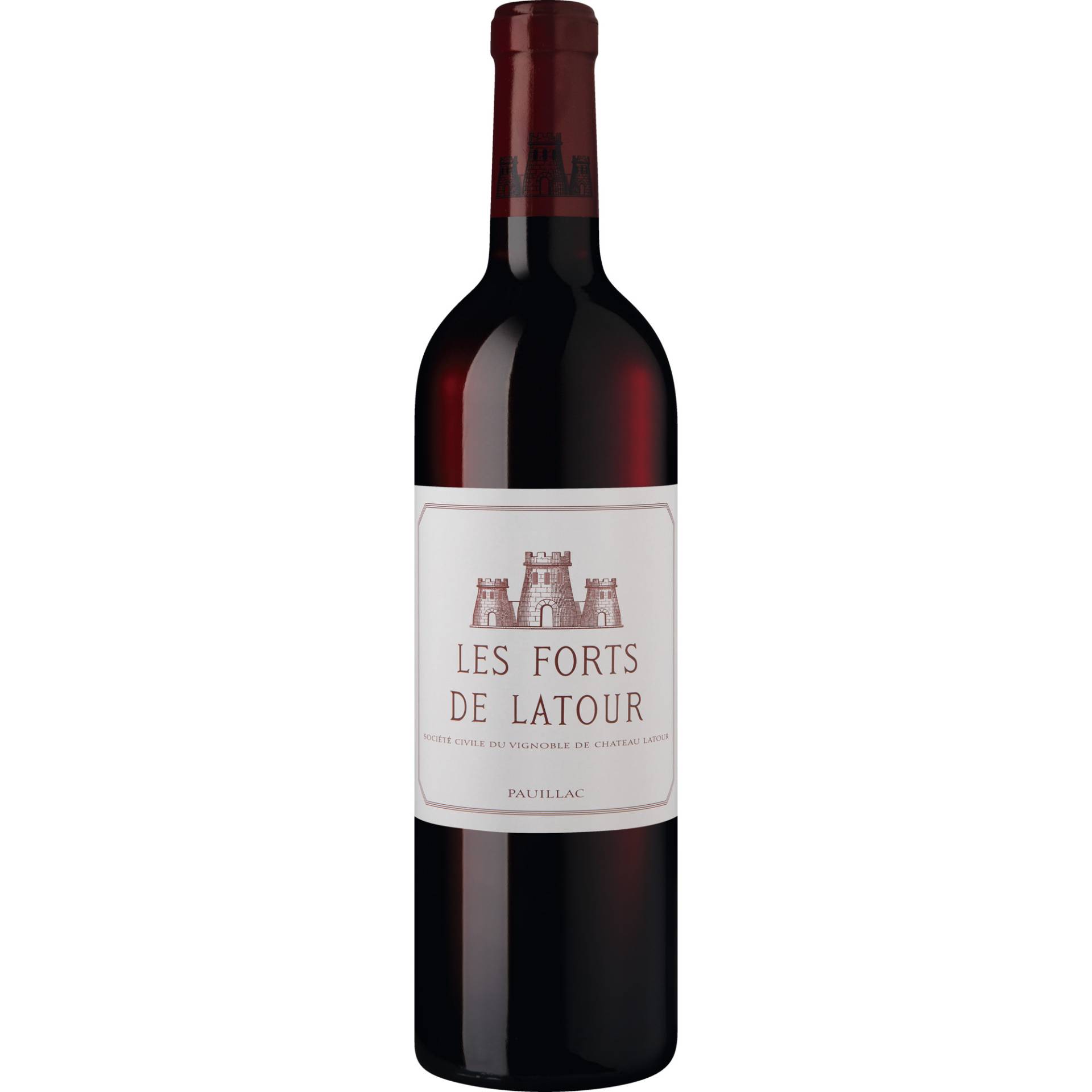 Les Forts de Latour, Pauillac AOP, Bordeaux, 2015, Rotwein von Château Latour, 33250 Pauillac, France