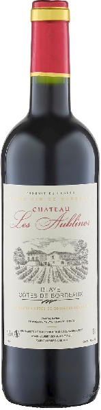 Couleurs d Aquitaine Chateau Les Aublines Aoc Blaye Cotes De Bordeaux Jg. Cuvee aus Merlot 90 Proz. , Cabernet Sauvignon 10 Proz.