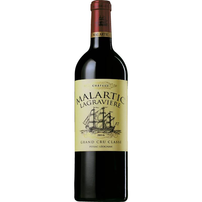 Château Malartic-Lagravière rouge, Pessac-Léognan AOP, 1er Cru Classé, Bordeaux, 2016, Rotwein von Château Malartic-Lagravière, F-33850 Léognan