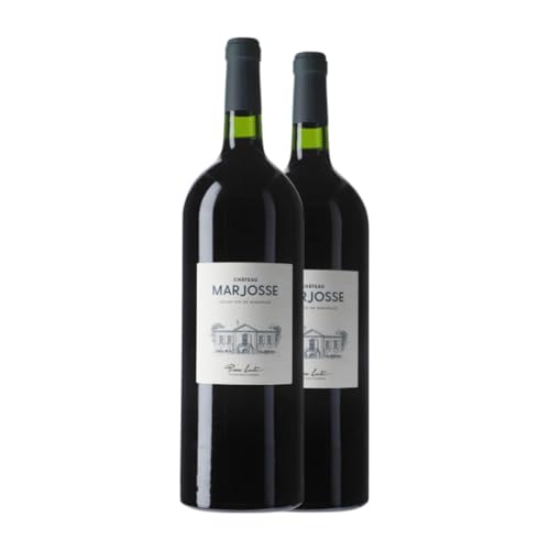 Château Marjosse Rouge Magnum-Flasche 1,5 L Rotwein (Karton mit 2 Magnum-Flasche von 1,5 L) von Château Marjosse