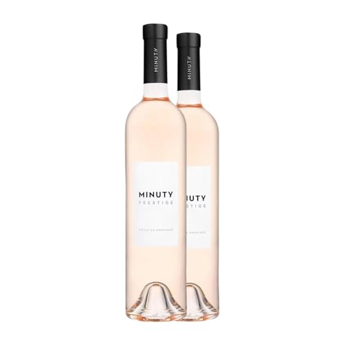 Château Minuty Côtes de Provence 75 cl Rosé-Wein (Karton mit 2 Flaschen von 75 cl) von Château Minuty