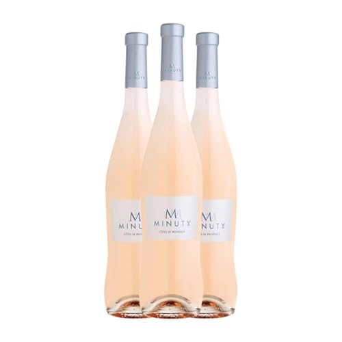 Château Minuty Côtes de Provence 75 cl Rosé-Wein (Karton mit 3 Flaschen von 75 cl) von Château Minuty