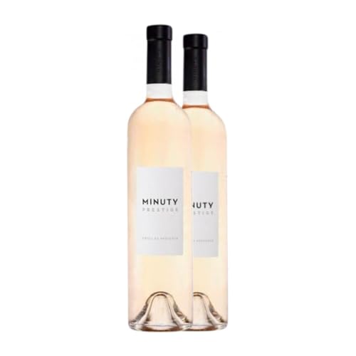 Château Minuty Prestige Côtes de Provence Jung 75 cl Rosé-Wein (Karton mit 2 Flaschen von 75 cl) von Château Minuty