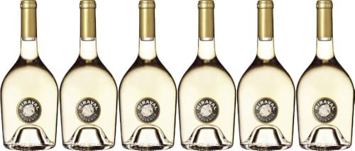 6x Château Miraval Brad Pitt & Marc Perrin Miraval Blanc 2023 - Château Miraval Brad Pitt & Marc Perrin, Provence - Weißwein von Château Miraval Brad Pitt & Marc Perrin