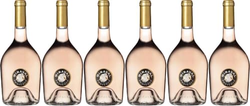 6x Côtes de Provence Rosé 2023 - Château Miraval Jolie-Pitt & Perrin, Provence - Rosé von Château Miraval Jolie-Pitt & Perrin