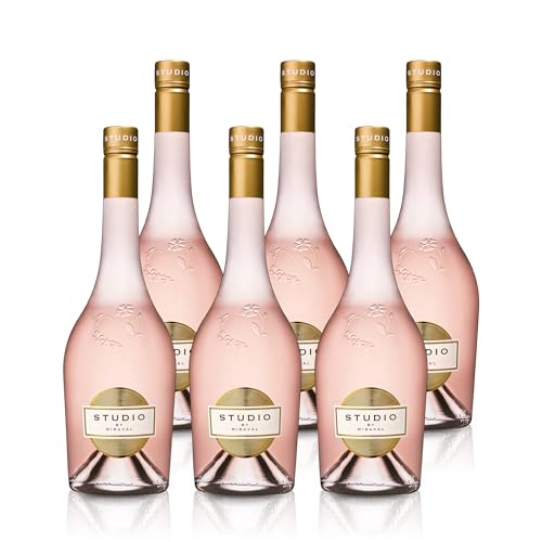 STUDIO Rosé by Miraval 2023 Méditerranée IGP Roséwein trocken (6x0,75l) von Château Miraval Jolie-Pitt & Perrin