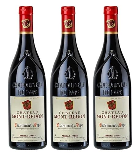 3x 0,75l - 2021er - Château Mont-Redon - Rouge - Châteauneuf-du-Pape A.O.P. - Frankreich - Rotwein trocken von Château Mont-Redon