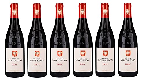 6x 0,75l - 2021er - Château Mont-Redon - Lirac Rouge - Lirac A.O.P. - Frankreich - Rotwein trocken von Château Mont-Redon