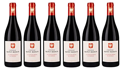 6x 0,75l - 2022er - Château Mont-Redon - Rouge - Côtes-du-Rhône A.O.P. - Frankreich - Rotwein trocken von Château Mont-Redon