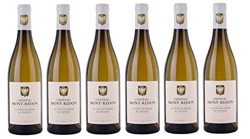 6x 0,75l - 2023er - Château Mont-Redon - Blanc - Côtes-du-Rhône A.O.P. - Frankreich - Weißwein trocken von Château Mont-Redon