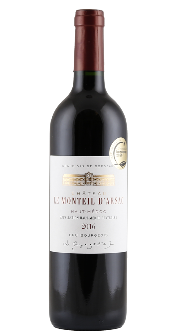 Château Monteil d'Arsac Haut-Médoc Cru Bourgeois 2016 von Château Monteil d’Arsac