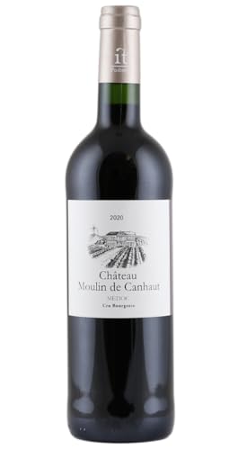 Château Moulin de Canhaut Médoc Cru Bourgeois 2020 | Rotwein | Bordeaux – Frankreich | 1 x 0,75 Liter von Château Moulin de Canhaut