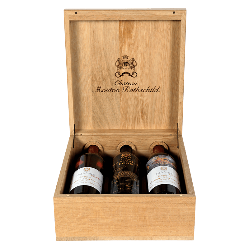 Caisse Luxe Chêne Mouton Rothschild 2000-2009-2010 von Château Mouton Rothschild