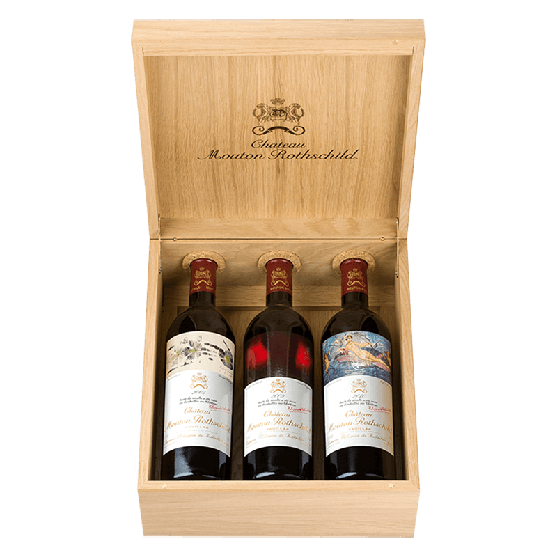 Caisse Luxe Chêne Mouton Rothschild 2005-2009-2010 von Château Mouton Rothschild