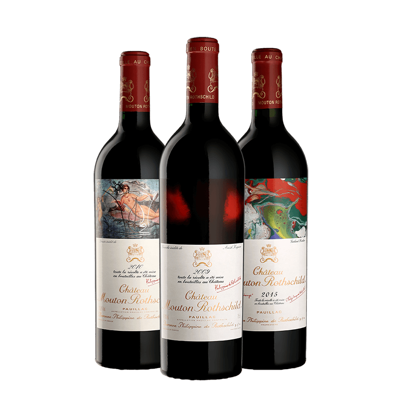 Château Mouton Rothschild : Coffret Magnums 2009-2010-2015 von Château Mouton Rothschild