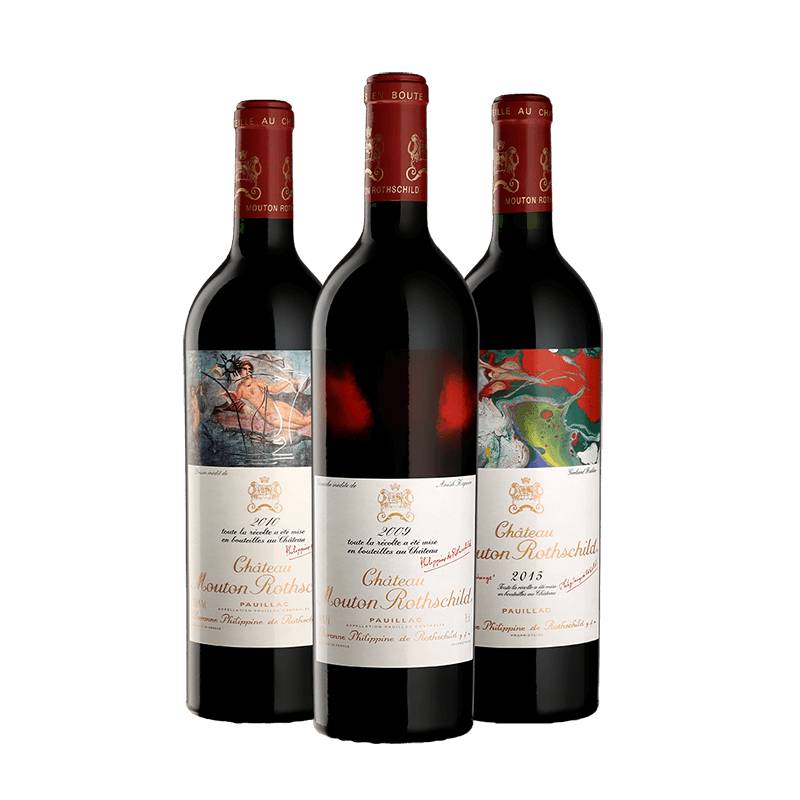 Château Mouton Rothschild : Coffret Magnums 2009-2010-2015 von Château Mouton Rothschild