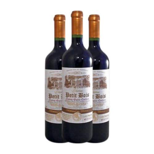 Château Petit Bois Lussac-Saint-Émilion 75 cl Rotwein (Karton mit 3 Flaschen von 75 cl) von Château Petit Bois