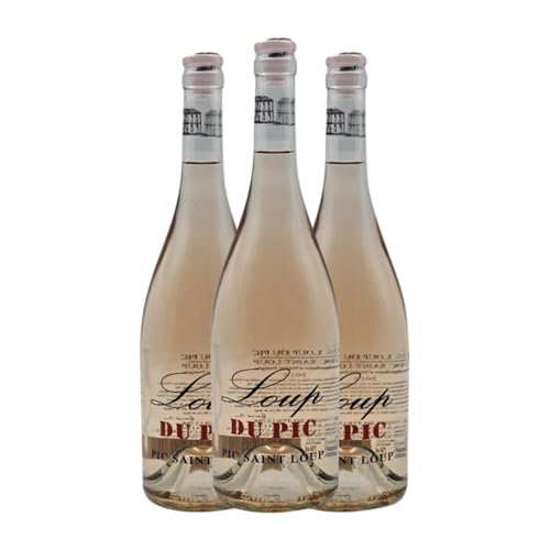 Château Puech-Haut Pic Saint Loup Rose Jung 75 cl Rosé-Wein (Karton mit 3 Flaschen von 75 cl) von Château Puech-Haut