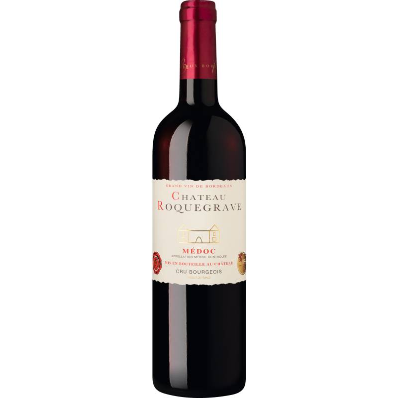 Château Roquegrave, Médoc AOP, Cru Bourgeois, Bordeaux, 2019, Rotwein von Château Roquegrave, 33340 Valeyrac - France