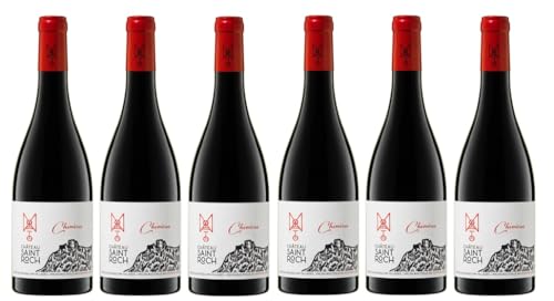 6x 0,75l - 2020er - Château Saint-Roch - Chimères - Côtes du Roussillon A.O.P. - Frankreich - Rotwein trocken von Château Saint-Roch