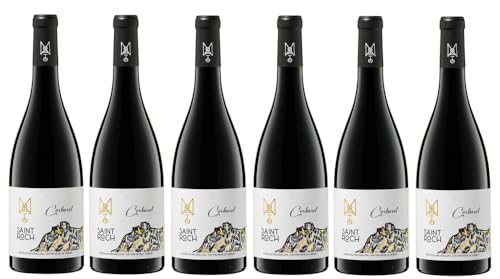 6x 0,75l - 2021er - Château Saint-Roch - Corbarol - Rouge - Côtes du Roussillon A.O.P. - Frankreich - Rotwein trocken von Château Saint-Roch