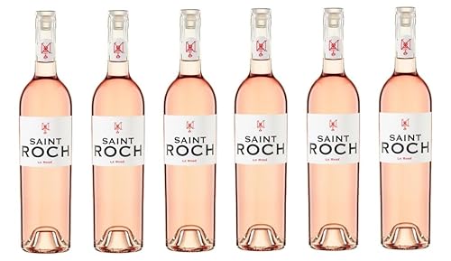 6x 0,75l - 2023er - Château Saint-Roch - Le Rosé - Côtes du Roussillon A.O.P. - Frankreich - Rosé-Wein trocken von Château Saint-Roch