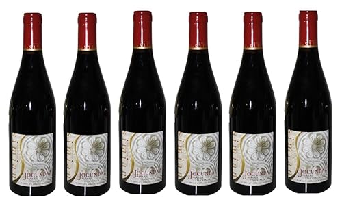 6x 0,75l - 2021er - Château Simian - Jocundaz - Massif d'Uchau - Côtes-du-Rhône Villages A.O.P. - Frankreich - Rotwein trocken von Château Simian