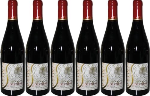 6x Château Simian Jocundaz Côtes du Rhône Villages Rouge 2021 - Château Simian, Vallée du Rhône - Rotwein von Château Simian