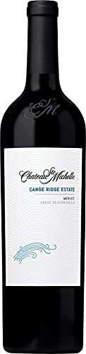 Chateau Ste. Michelle Merlot – Trockener Rotwein aus den USA, Canoe Ridge Vineyard (1 x 0,75l) von Chateau Ste Michelle