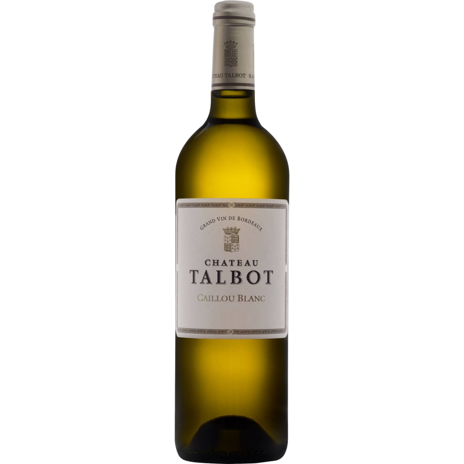 Caillou Blanc, Château Talbot, Bordeaux AOC, Bordeaux, 2021, Weißwein von Château Talbot, -33250 Saint-Julien-Beychevelle