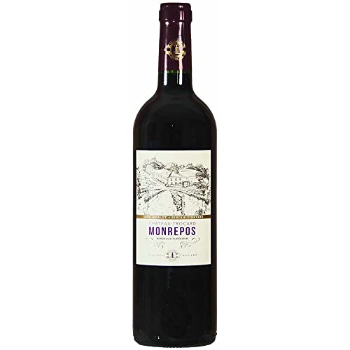 Château Trocard Monrepos 2019 Appellation Bordeaux Supérieur Contrôlée Bordeaux Rotwein trocken (0,75l) von Château Trocard Monrepos