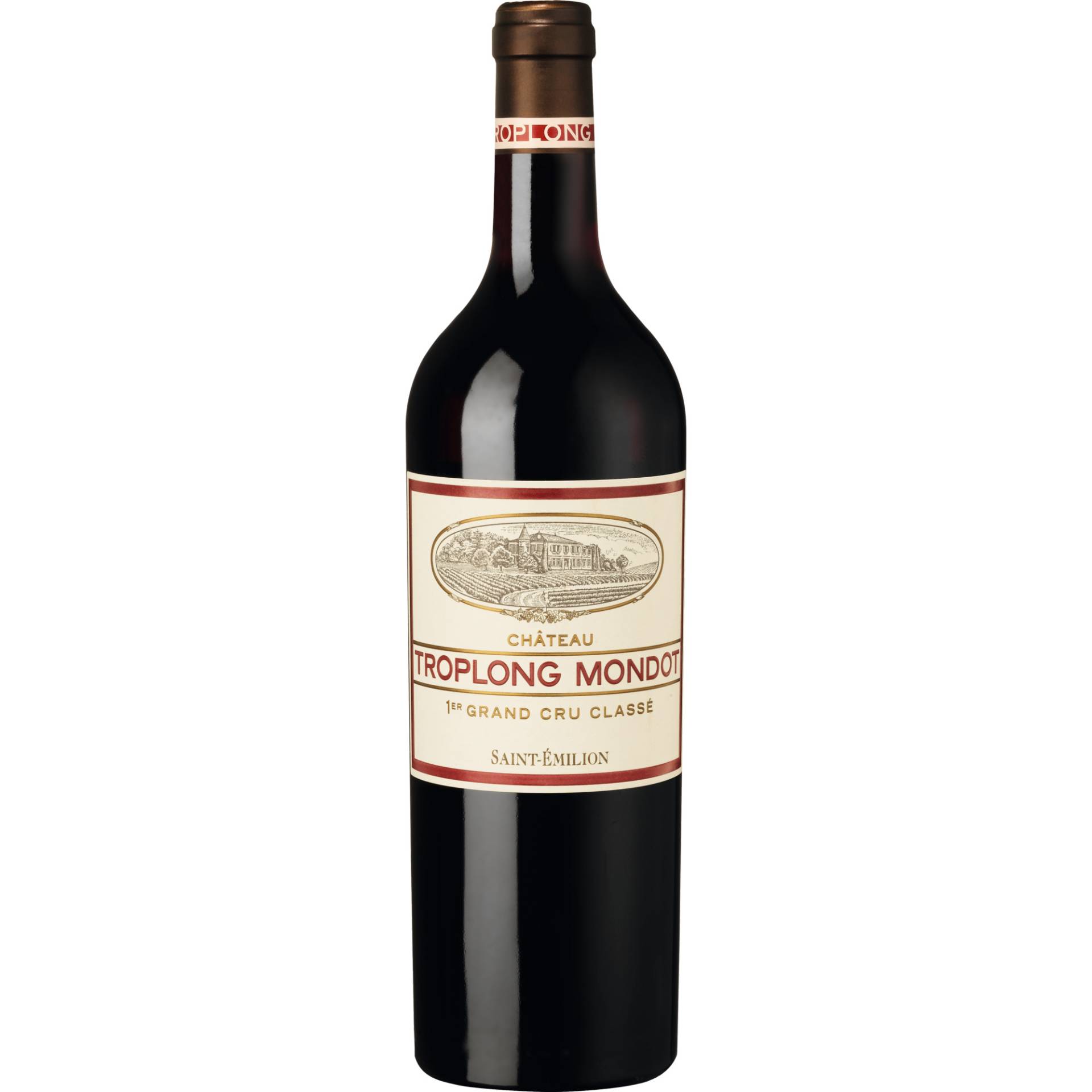 Château Troplong-Mondot, Saint-Emilion AOP Grand Cru Classé, Bordeaux, 2018, Rotwein von Château Troplong, Mondot, 33330 Saint-Émilion, Frankreich