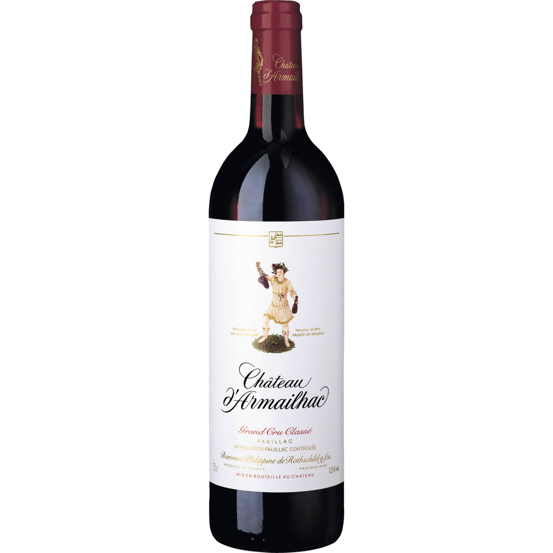 Château d'Armailhac, Pauillac AOP, 5ème Cru Classé, Bordeaux, 2021, Rotwein von Château d'Armailhac, Pauillac, France