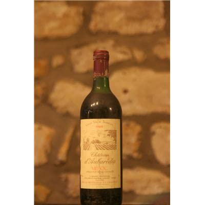 Rotwein, Chateau d'Aubaredes 1988 von Domaine du Pech