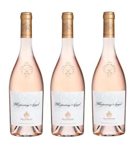 3x 0,75l - 2022er - Château d'Esclans - Whispering Angel - Côtes de Provence A.O.P. - Frankreich - Roséwein trocken von Chateau d'Esclans