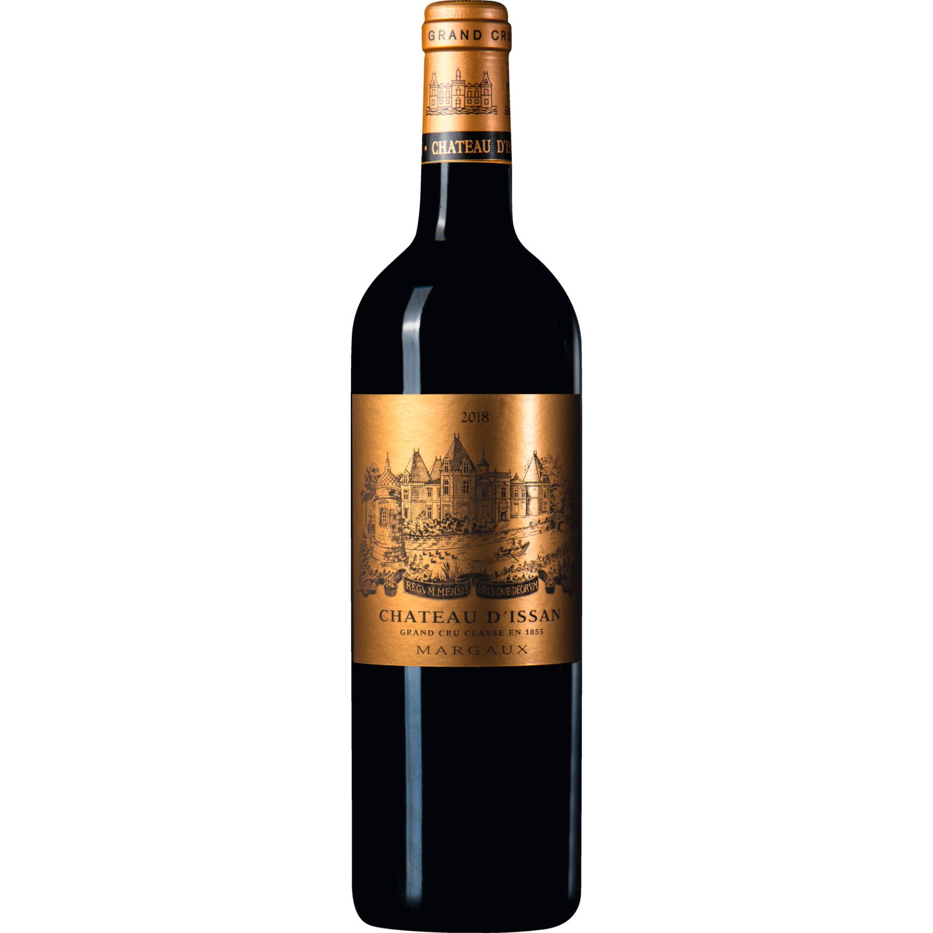 Château d'Issan, Margaux AOP, 3ème Cru Classé, Bordeaux, 2018, Rotwein von Château d'Issan, Cantenac, France